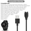 Charger for Garmin Forerunner 45 55 165 245 255 265 745 945 955 965 970, Approach S10 S12 S40 S42 S44 S60 S62 S70, Vivoactive 3 4 5 6, Instinct, Venu 3 3S 2 X1, Fenix 8 7 7S 7X 6 5 Charging Cable (2) view 2