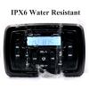 HASDA Bluetooth Marine Radio Car Stereo Dashboard Digital Audio System Receiver Waterproof Boat Speakers FM AM Radio Antenna for ATV UTV RV UV view 3