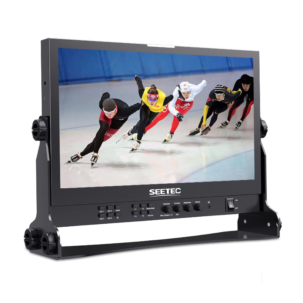 SEETEC ATEM156S 15.6 inch Portable Desktop Monitor Multi-Camera Director Monitor 3G-SDI HDMI Full HD 1920x1080