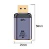 cablecc DisplayPort 1.4 Source to HDMI 2.0 Display 8K 60hz UHD 4K DP to HDMI Male Monitor Adapter Connector view 3