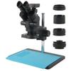 ZTBH Microscope Accessories Kit 30MP 2K HDMI Microscope Camera 1/2 Lens Adapter Simul-Focal Trinocular Stereo Microscope 3.5-90X Microscope Slides (Color : B) view 1