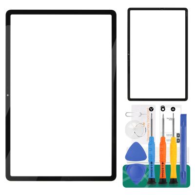 for Samsung Galaxy Tab S7+ Screen Replacement for Samsung Galaxy Tab S7 Plus Front Glass Panel Replacement T970 Outer Lens Glass SM-T970, SM-T976B Repair Parts (Not Digitizer)