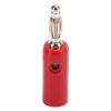 Sonew 4mm Stackable Banana Plugs, Closed Screw, Solderless Stackable Banana Plug Connectors, for Security Accessories, J.10026(red), 10pcs view 2