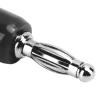 Sonew 10pcs 4mm Banana Plug Solderless Stackable Banana Plug Connectors J.10026(Black) view 3