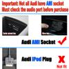 Yoper Bluetooth 5.0 Adapter Compatible with Audi A3 A4 A5 A6 A7 S3 S4 Q3 Q5 Q7 Volkswagen VW 2G 3G 3G+ AMI MMI Port Cable Music Play Connector Works with Apple iPhone iPod Android view 2