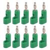 Sonew 10pcs 4mm Banana Plug Solderless Stackable Banana Plug Connectors J.10026() view 1