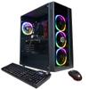 CYBERRPOWERPC Gamer Xtreme VR Gaming PC, Intel Core i5-11600KF 3.9GHz, GeForce RTX 3060 12GB, 16GB DDR4, 500GB PCI-E NVMe SSD, 1TB HDD, WiFi Ready & Win 11 Home (GXiVR8480A11), Black view 1