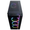CYBERRPOWERPC Gamer Xtreme VR Gaming PC, Intel Core i5-11600KF 3.9GHz, GeForce RTX 3060 12GB, 16GB DDR4, 500GB PCI-E NVMe SSD, 1TB HDD, WiFi Ready & Win 11 Home (GXiVR8480A11), Black view 3