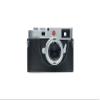 BolinUS For Leica M11 Camera Case, Handmade Genuine Real Leather Half Camera Case Bag Cover for Leica M11 Camera Bottom Opening Version + Hand Strap (Black A) view 1