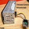 Caterpillar Plug & Play Tractor Radio Bluetooth Loader Dozer Excavator Cat TR-1901 12v view 3