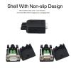 YIOVVOM DB9 Breakout Connector,DB9 Solderless RS232 D-SUB Female Serial Adapters 9-Pin Port White Adapter to Terminal Connector Signal Module with case Set of 4 view 3