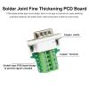 YIOVVOM DB9 Breakout Connector,DB9 Solderless RS232 D-SUB Female Serial Adapters 9-Pin Port White Adapter to Terminal Connector Signal Module with case Set of 4 view 4