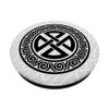 Cool Celtic Knots Artistic Christian Irish Design On White PopSockets Swappable PopGrip view 2