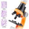 TYZK Microscope Kit 100X 400X 1200X Biological Microscope Home Microscope Microscope Lens Adapters (Color : White, Magnification : 1200X) view 2