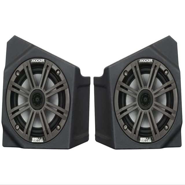 SSV Works 2020+ Kawasaki Teryx KRX1000 Kicker 2 Speaker Kit w/Bluetooth Rocker Switch & 200 Watt Amplifier