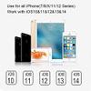 2 in 1 Charger and Headphone Adapter Splitter for iPhone Dual Audio/Charging Splitter (Black) view 2