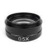 TYZK Microscope Kit 0.5X 2.0X 0.3X Objective Glass Lens, Industry Microscope Camera Microscope Lens Adapters (Color : 2X) view 2