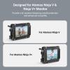 SMALLRIG Cage Kit for Atomos Ninja V/Ninja V+ / Ninja/Ninja Ultra with Sunhood, Screen Protector, Silicone Case, Cable Clamp, HawkLock NATO Rail, Cold Shoe, Locating Holes for ARRI (Upgraded) view 2