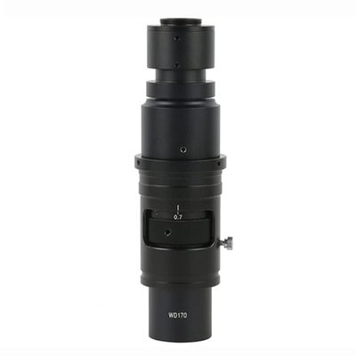 TYZK Microscope Kit 160X 320X 105X Adjustable Monocular Microscope Zoom C Mount Lens Microscope Lens Adapters (Color : 105X)