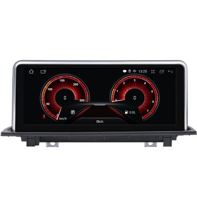 Car GPS Navigator Android 12 Auto Stereo for BMW X1 F48 2016 2017 NBT System with iDrive System Retained 10.25 inch Touch Screen with CarPlay, Octa Core 6GB RAM 128GB ROM