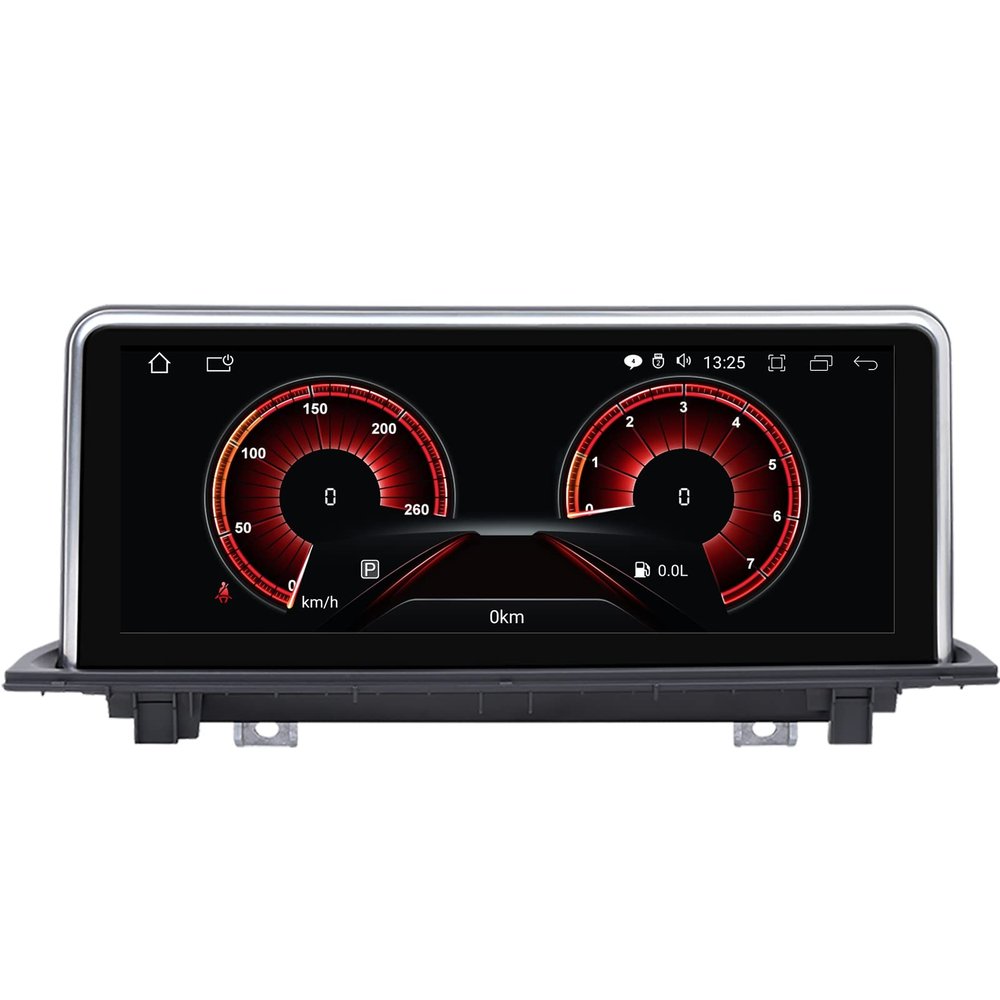 Car GPS Navigator Android 12 Auto Stereo for BMW X1 F48 2016 2017 NBT System with iDrive System Retained 10.25 inch Touch Screen with CarPlay, Octa Core 6GB RAM 128GB ROM