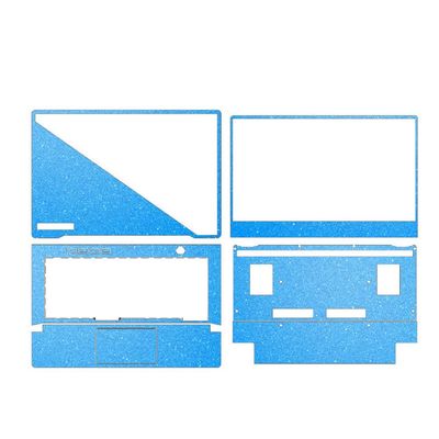 Vinyl Skin Sticker for Asus ROG Flow X13 GV301 /Zephyrus G14 GA401 / M16 GU603 / Zephyrus G15 GA503QR (Zephyrus G14 GA401, Blue Frosted)