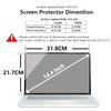 Adeway [2 Pack Surface Laptop Studio 2/1 14.4" screen protector,Perfect Fit Touch ID Screen Protector, Anti Fingerprint, 9H Hardness view 3