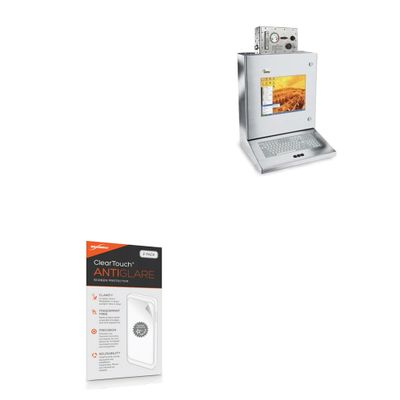 BoxWave Screen Protector Compatible with Daisy Data 2610 Series (15 in) - ClearTouch Anti-Glare (2-Pack), Anti-Fingerprint Matte Film Skin