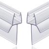 2-Pack Butecare Frameless Shower Door Bottom Seal with Long Sweep for Glass Doors  Stop Shower Leaks and Create a Water Barrier (3/8 x 36) view 1
