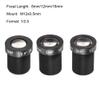 MECCANIXITY CCTV Lens 8mm/12mm/16mm 5MP F2.0 FPV Wide Angle for CCD Camera, 3 Pack view 2