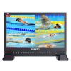 SEETEC 4K156-9HSD 15.6 Inch Broadcast LCD Monitor with IPS UHD 3840x2160 SDI Input and Output 4xHDMI Inputs Quad Split Display view 1