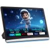 13.3 Inch Android 11 Car Headrest Video Player 2G+32G, Rear Seat Car TV with 4K IPS Touch Screen, Car Entertainment System Supports Wireless Phone Mirror Link, HDMI in/Out, Bluetooth, FM, USB view 1