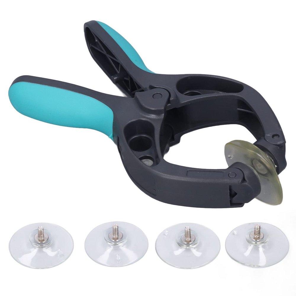 EVTSCAN Screen Suction Cup Opening Pliers Remover Repair Tool Set Kit for Phone Tablet Laptop