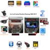 Car Stereo Radio GPS Navigation for Ford Fusion Mondeo Mustang 2009-2012 Android Auto Car Video Multimedia Player 9 Inch Support WiFi/Bluetooth/SWC/Carplay/DVR+Backup Camera,M100s/1+16g view 2