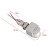 Motion Sensor Detector Switch, LED Outdoor 90 to 250V 180 Degree Infrared PIR Motion Sensor Detector Wall Light Switch Gray view 4