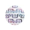 Questo Casa, Round Digital Printed Mouse Mat Non Slip Backing for Office and Home Use Diameter 22cm view 1