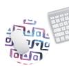 Questo Casa, Round Digital Printed Mouse Mat Non Slip Backing for Office and Home Use Diameter 22cm view 2