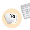 Questo Casa, Round Digital Printed Mouse Mat Non Slip Backing for Office and Home Use Diameter 22cm view 2