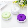 Hemobllo Owl Figurines Cell Phone Led Bunny Ears Organizer Dsl Cable Data Cable Winder Cord Wraps for Electrical Cords Wire Round Earphone Winding Tape USB White view 4