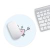Questo Casa, Round Digital Printed Mouse Mat Non Slip Backing for Office and Home Use Diameter 22cm view 2