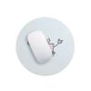 Questo Casa, Round Digital Printed Mouse Mat Non Slip Backing for Office and Home Use Diameter 22cm view 4