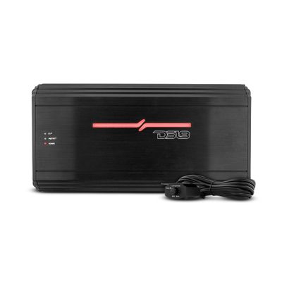DS18 ZR1500.1D Car Amplifier 1-Channel Digital Class D Subwoofer Monoblock Amp 4500 Watts Max Wattage at 1-Ohm - Adjustable Low Pass & Subsonic Filters with Bass Boost - Remote BASS Knob Included