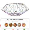 FAVOMOTO Practical Draining Basket Versatile Space-saving Food Storage for Kitchen Fruits Vegetables Snacks Unique Hollow Design for Easy Water Drainage view 2