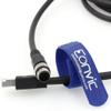 Eonvic 4 pin M12 D-Code RJ45 Gigabit Cognex Industrial Camera High Flex Cable (5M, M12 4pin Cable) view 2