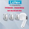 2pcs Replacement Latex Ear Tips for Apple Airpods Pro 1 2nd Generation 2022 Earbuds True Wireless Anti-Slip Ear Buds Bluetooth Lightweight Reducing Noise (Blue S) view 3
