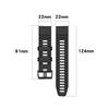 Muovrto Replacement Band for Garmin Fenix 7/Fenix 6/Fenix 5, Silicone Waterproof Quick Fit Watch Band for Garmin Forerunner 935/945/955/ Epix view 4