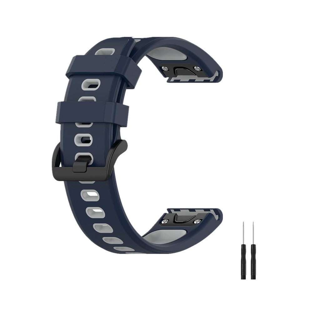 Muovrto Replacement Band for Garmin Fenix 7/Fenix 6/Fenix 5, Silicone Waterproof Quick Fit Watch Band for Garmin Forerunner 935/945/955/ Epix