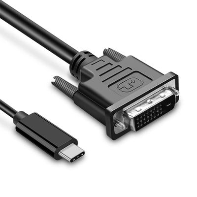 AutoJoy Club USB C to DVI Cable Adapter 4FT 4K@30Hz 4FT USB Type-C to DVI Male Compatible with 2017-2020 MacBook Pro, Surface Book 2, Chromebook Pixel, Dell XPS 13/15, Galaxy S10 and More