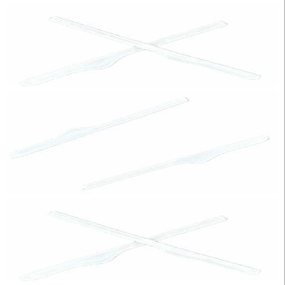 ExactFitt Replacement Temple Ear Socks for Oakley OX3122 OX3125 OX5089 OX5148 Glass Frames (Milky White - 3 Pairs)