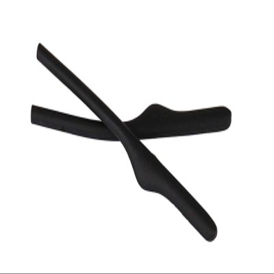 ExactFitt Replacement Temple Ear Socks for Oakley OX3122 OX3125 OX5089 OX5148 Glass Frames (Black - 1 Pair), 66mm